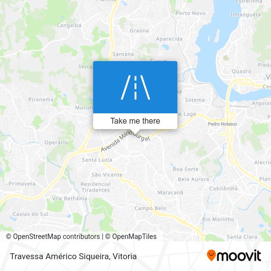 Travessa Américo Siqueira map