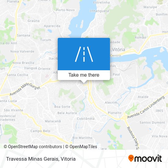 Travessa Minas Gerais map