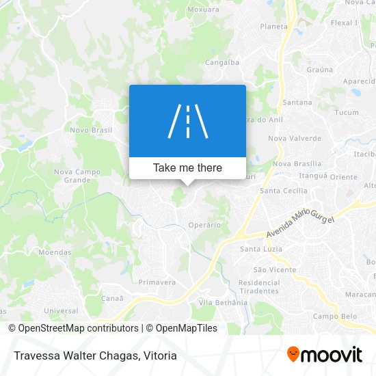 Travessa Walter Chagas map