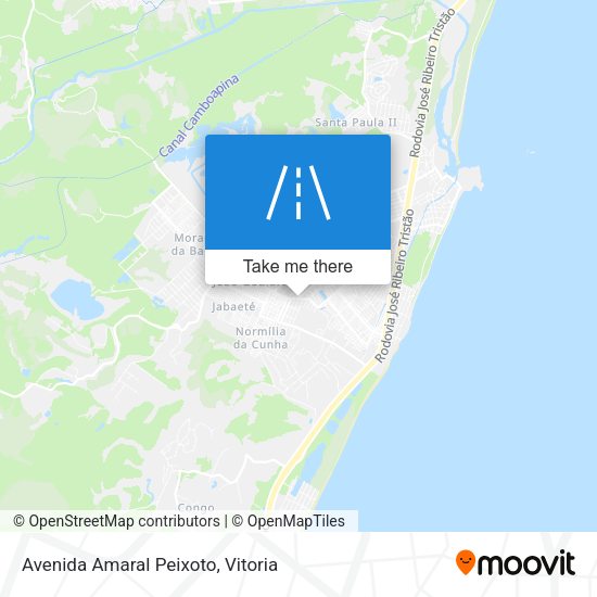 Avenida Amaral Peixoto map