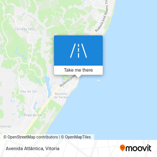 Avenida Atlântica map