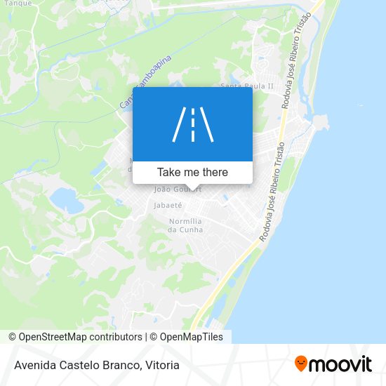 Avenida Castelo Branco map