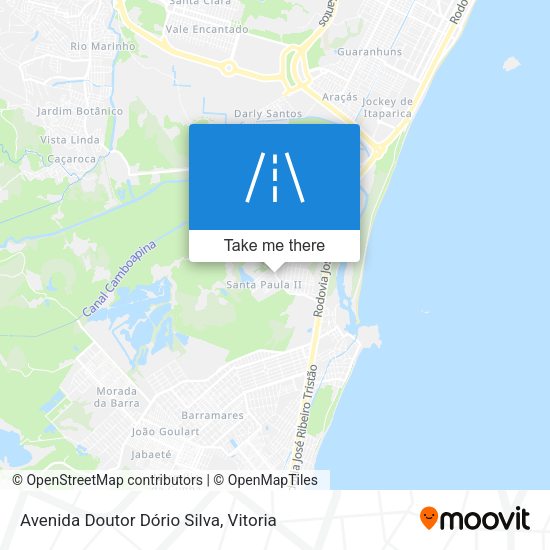 Avenida Doutor Dório Silva map