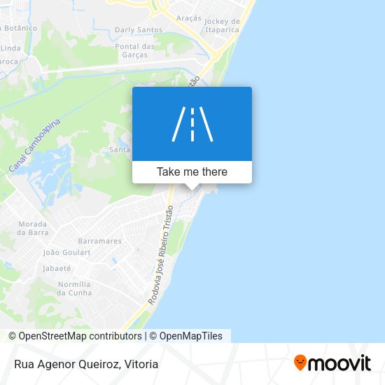 Rua Agenor Queiroz map