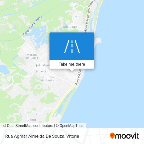 Rua Agmar Almeida De Souza map