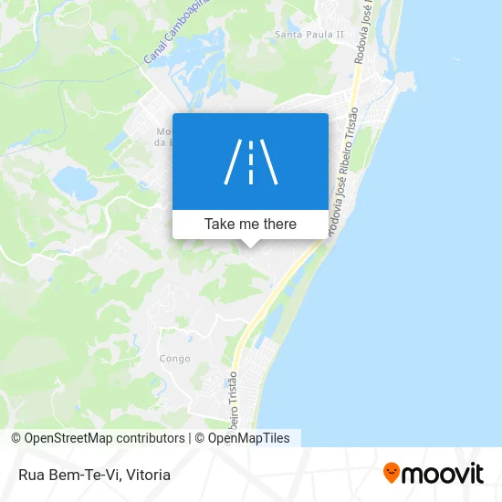 Rua Bem-Te-Vi map