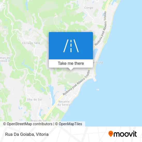 Rua Da Goiaba map