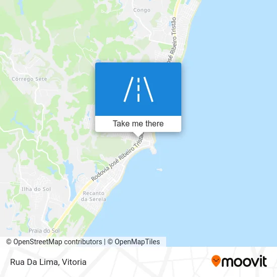 Rua Da Lima map