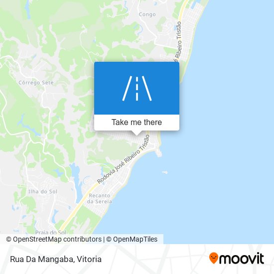 Rua Da Mangaba map