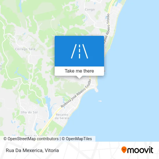 Rua Da Mexerica map