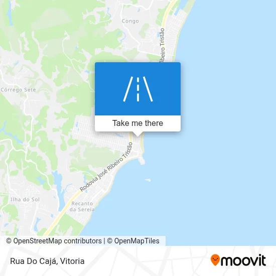 Rua Do Cajá map