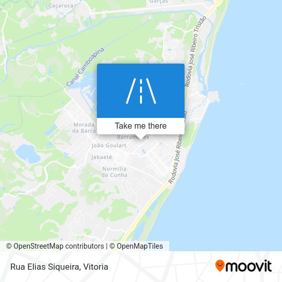 Rua Elias Siqueira map