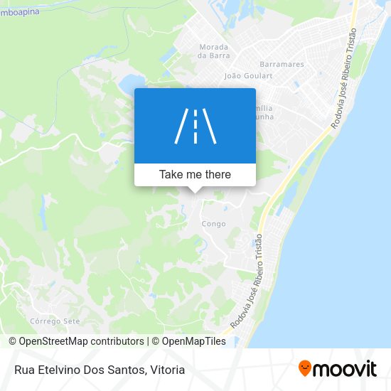 Rua Etelvino Dos Santos map