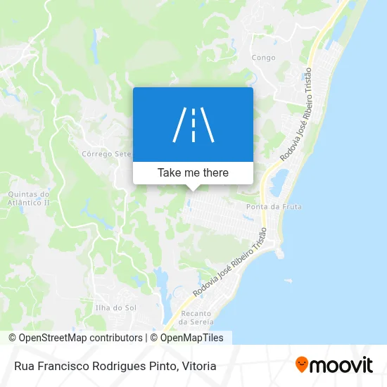 Rua Francisco Rodrigues Pinto map