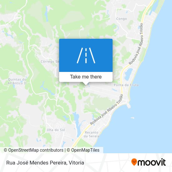 Rua José Mendes Pereira map