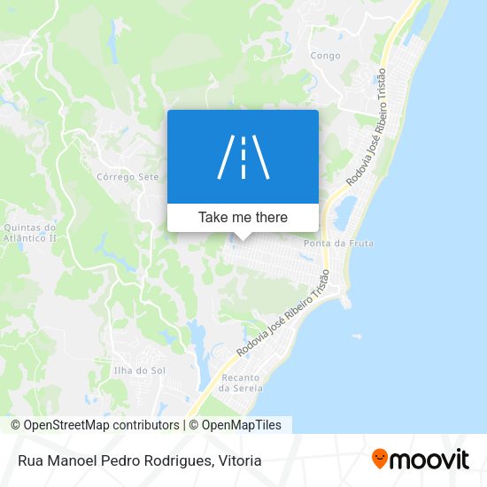 Rua Manoel Pedro Rodrigues map