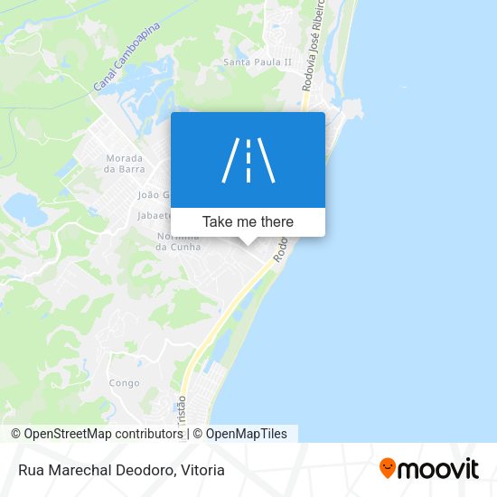 Rua Marechal Deodoro map