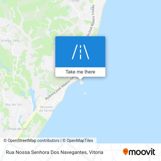 Rua Nossa Senhora Dos Navegantes map