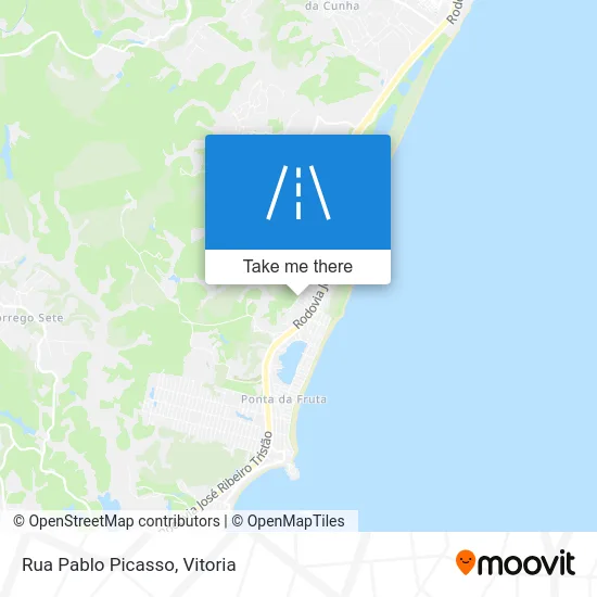 Rua Pablo Picasso map