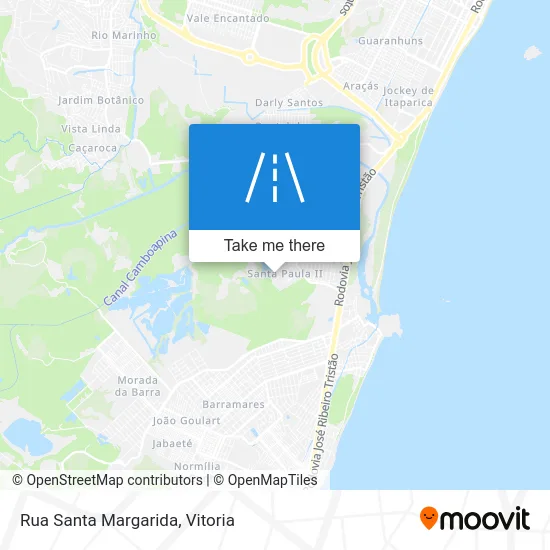 Rua Santa Margarida map