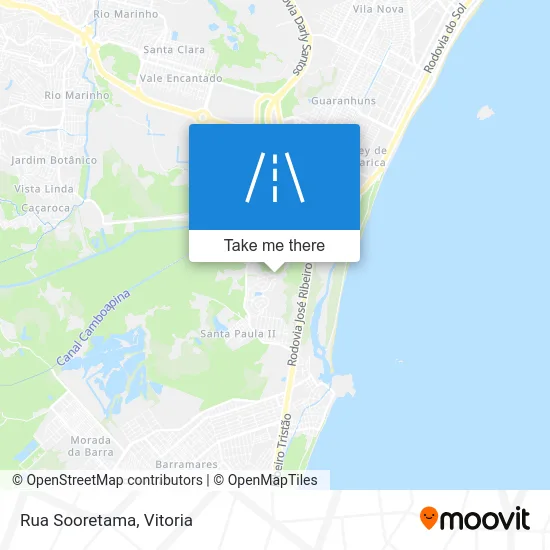 Rua Sooretama map