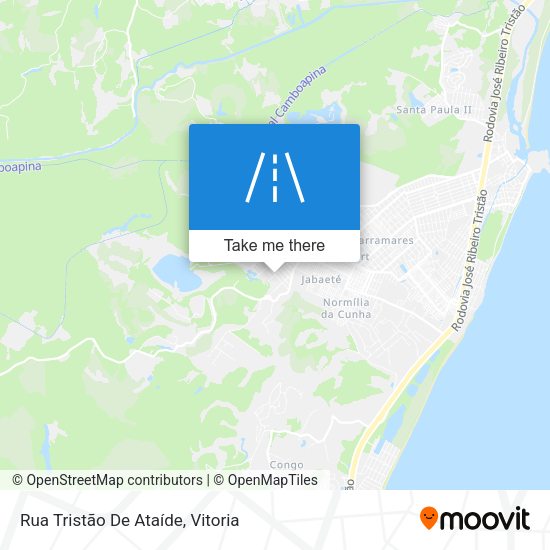 Rua Tristão De Ataíde map