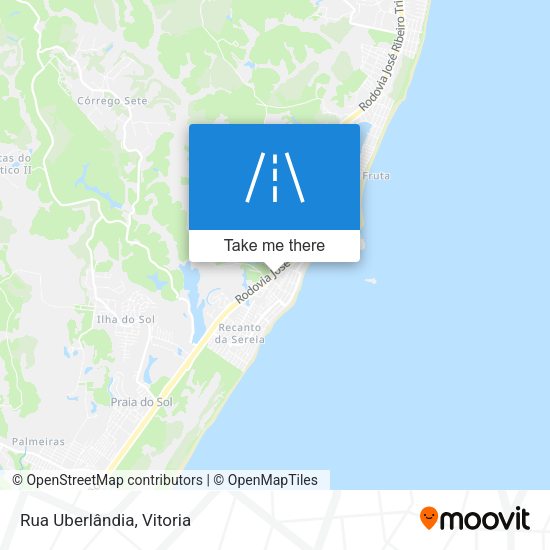 Rua Uberlândia map