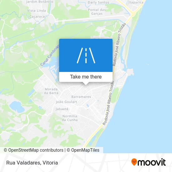 Rua Valadares map