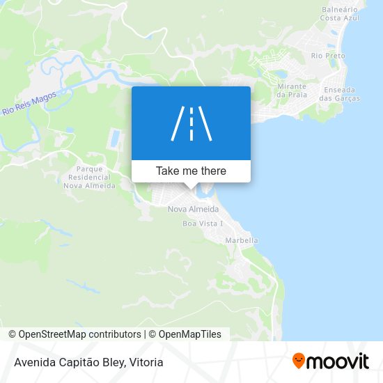 Avenida Capitão Bley map