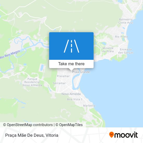 Praça Mãe De Deus map