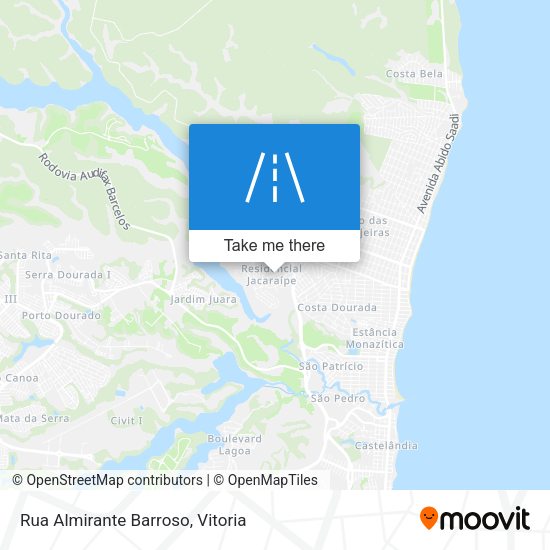 Rua Almirante Barroso map