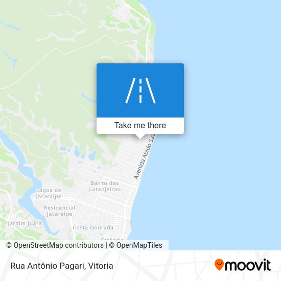 Rua Antônio Pagari map