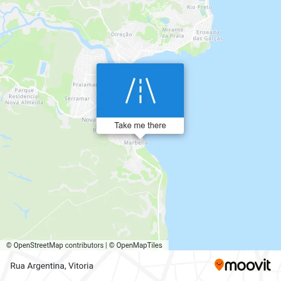 Rua Argentina map