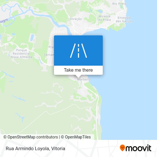 Rua Armindo Loyola map
