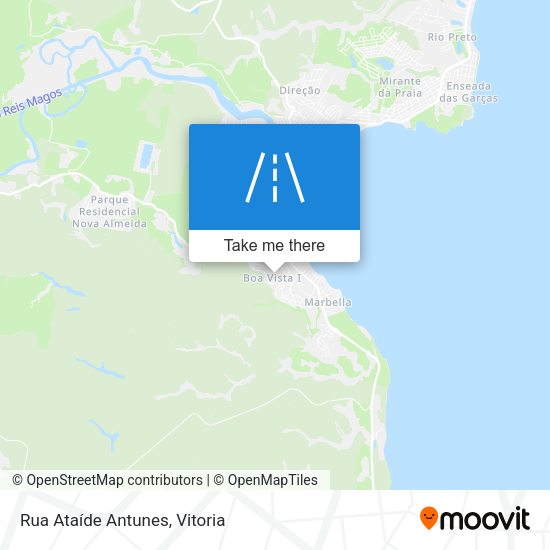 Rua Ataíde Antunes map