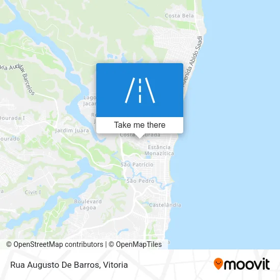 Rua Augusto De Barros map