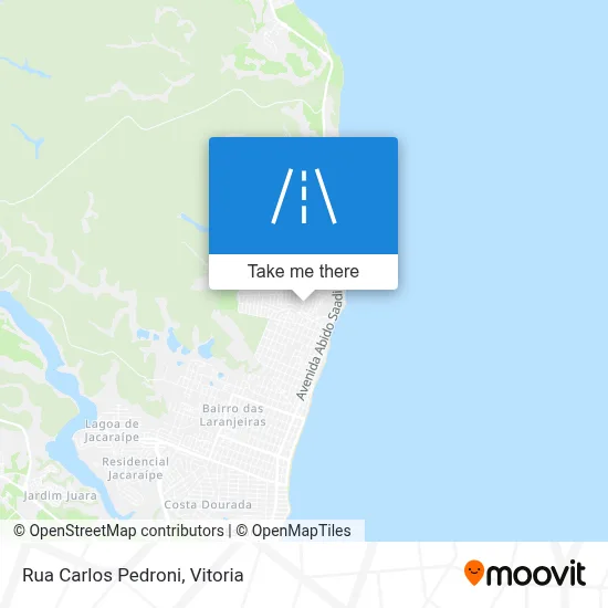 Rua Carlos Pedroni map