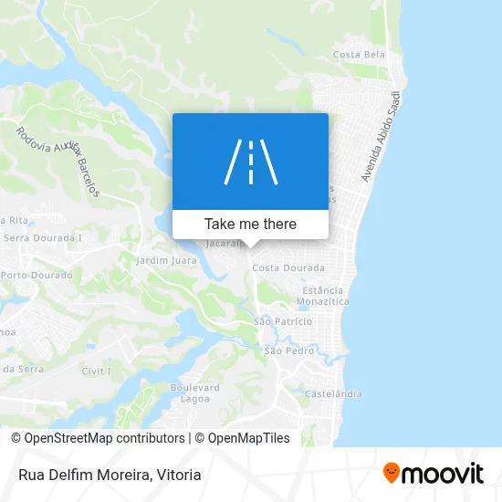 Rua Delfim Moreira map