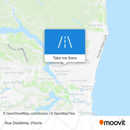 Rua Diadema map