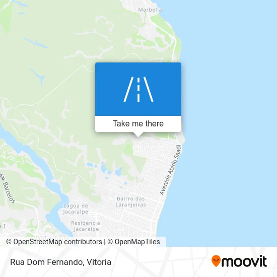 Rua Dom Fernando map