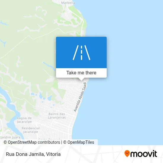 Rua Dona Jamila map