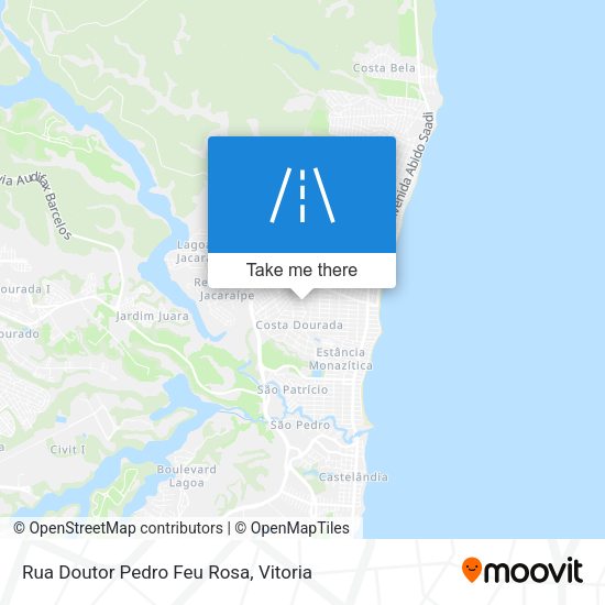 Rua Doutor Pedro Feu Rosa map