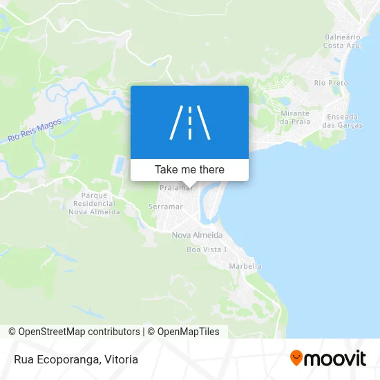 Rua Ecoporanga map