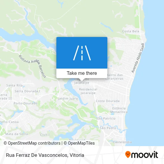 Rua Ferraz De Vasconcelos map