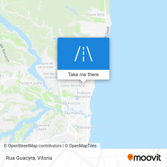 Rua Guacyra map