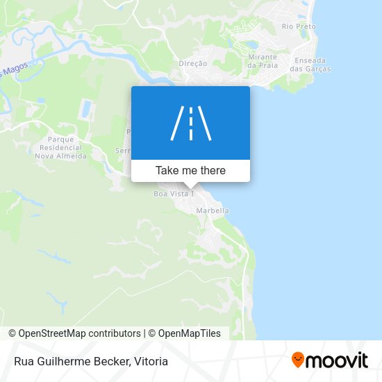 Rua Guilherme Becker map