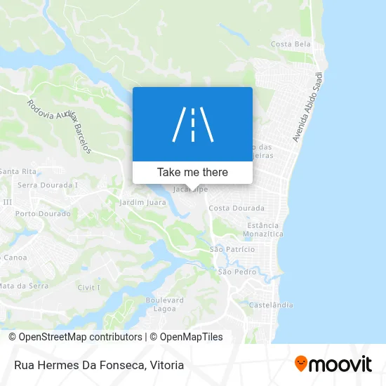 Rua Hermes Da Fonseca map
