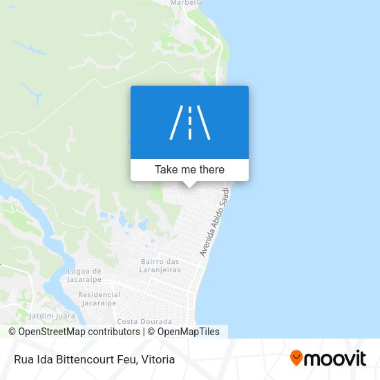 Rua Ida Bittencourt Feu map
