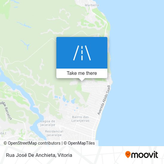 Rua José De Anchieta map