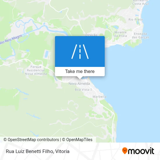 Rua Luiz Benetti Filho map